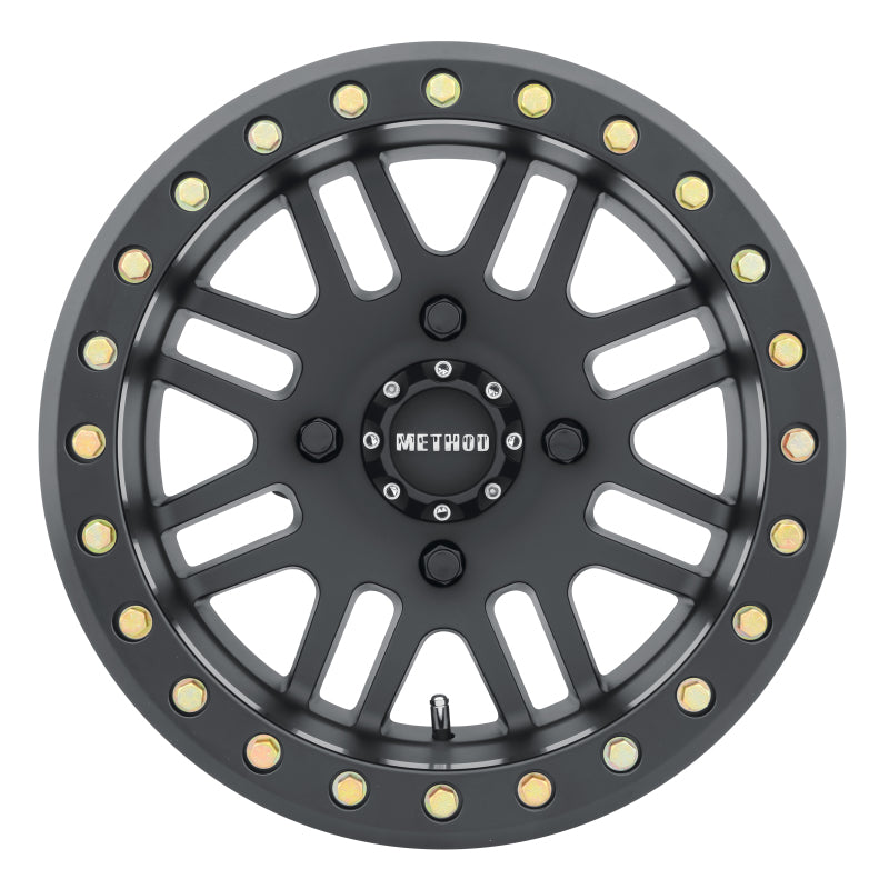 Method MR406 UTV Beadlock 15x10 5+5/0mm Offset 4x136 106mm CB Matte Black w/BH-H24100 Wheel