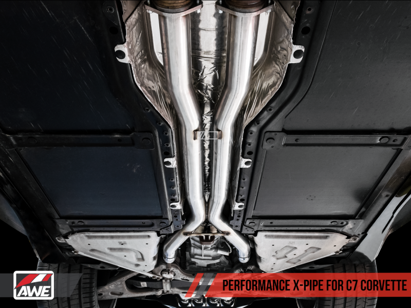 AWE Tuning 14-19 Chevy Corvette C7 Z06/ZR1 (w/o AFM) Track Edition Axle-Back Exhaust w/Black Tips