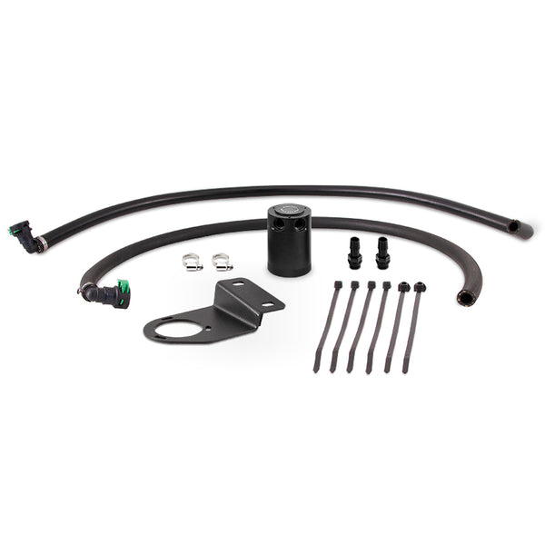 Mishimoto 19+ Ford Ranger Baffled Oil Catch Can Kit - Black