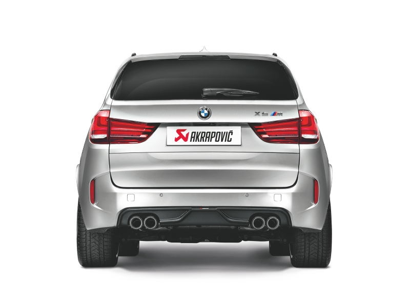 Akrapovic 15-17 BMW X5M (F85) Rear Carbon Fiber Diffuser - Matte