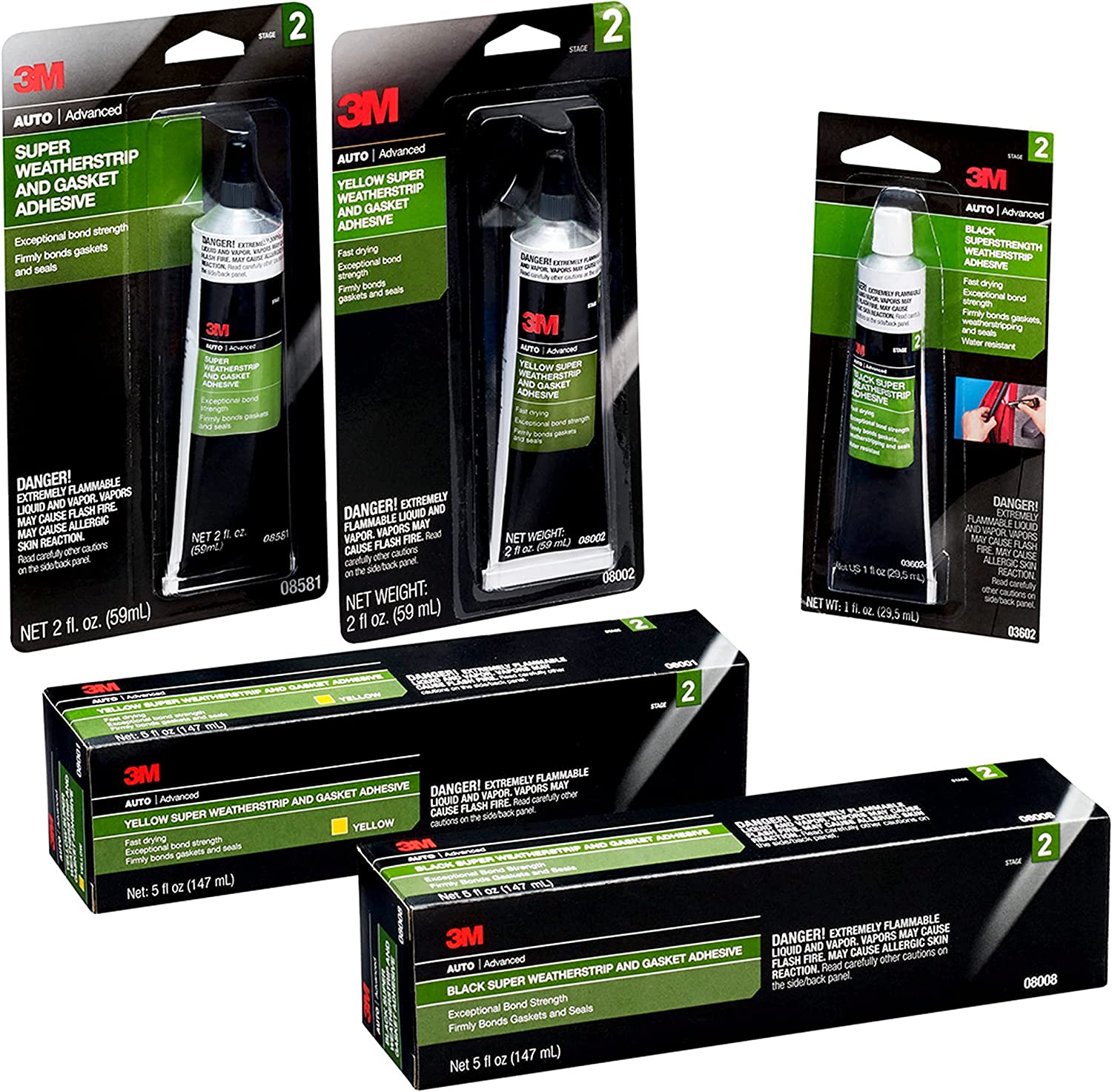 3M Plastic Emblem and Trim Adhesive, 03601, 1 fl oz