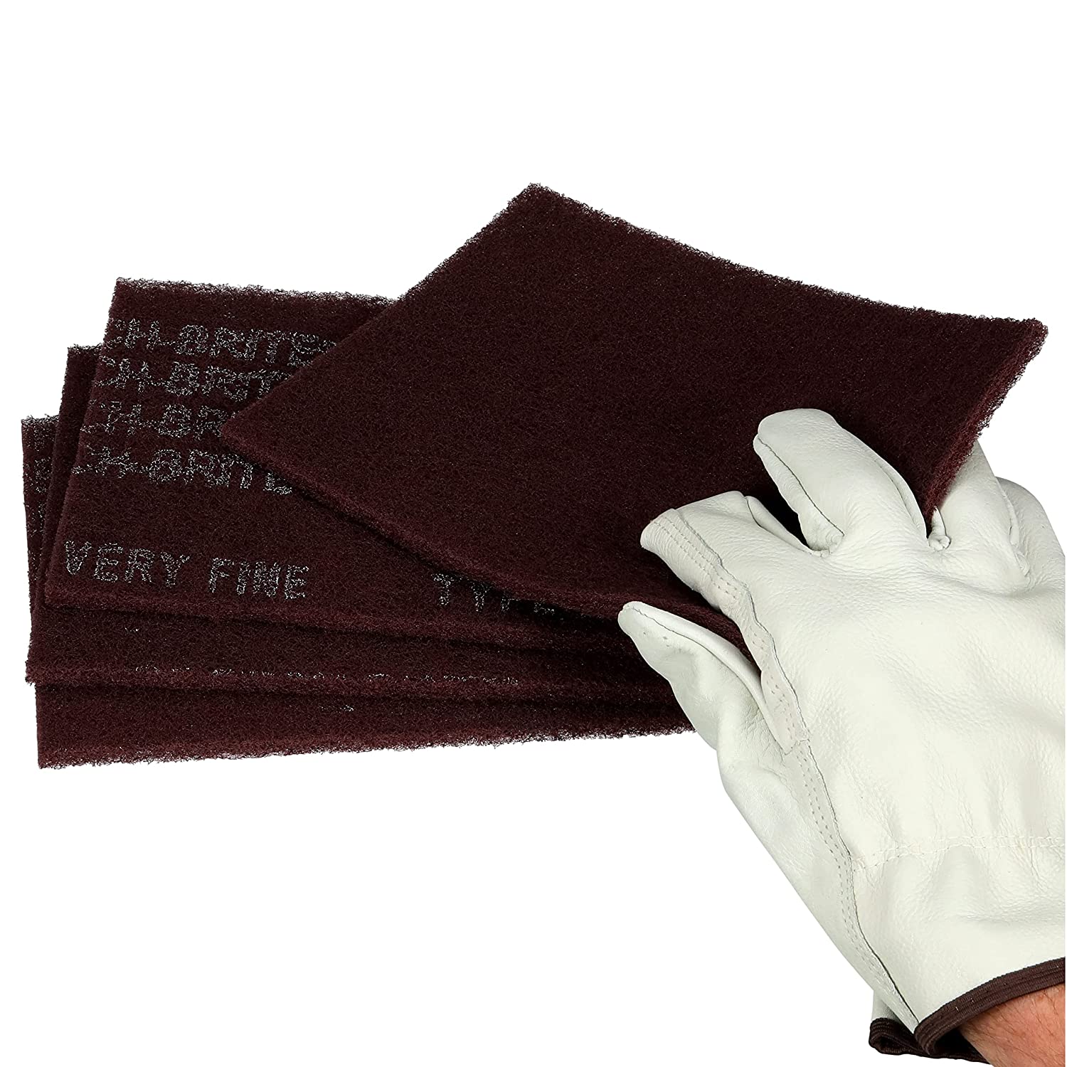 3M 07447 Scotch-Brite Maroon General Purpose Hand Pad,20 Pack