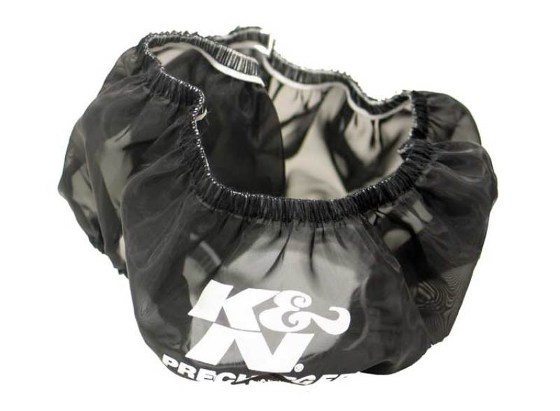 K&N Universal Precharger Air Filter Wrap - Round Straight - Black - 11in ID x 2in H