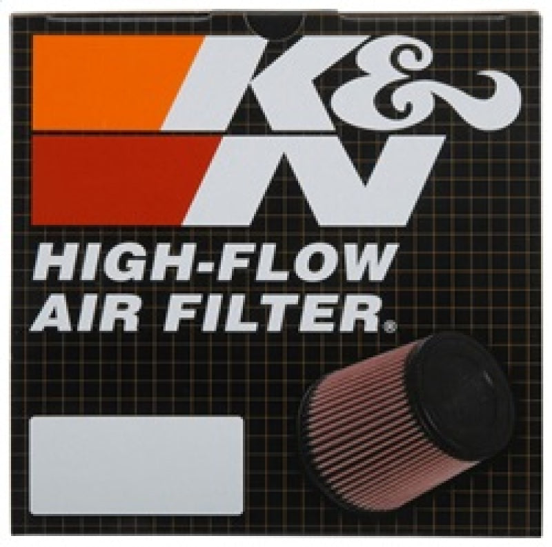 K&N Universal Chrome Round Tapered Air Filter 2.75in Flg ID x 5.031in B OD x 3.5in Top OD x 5.5in H