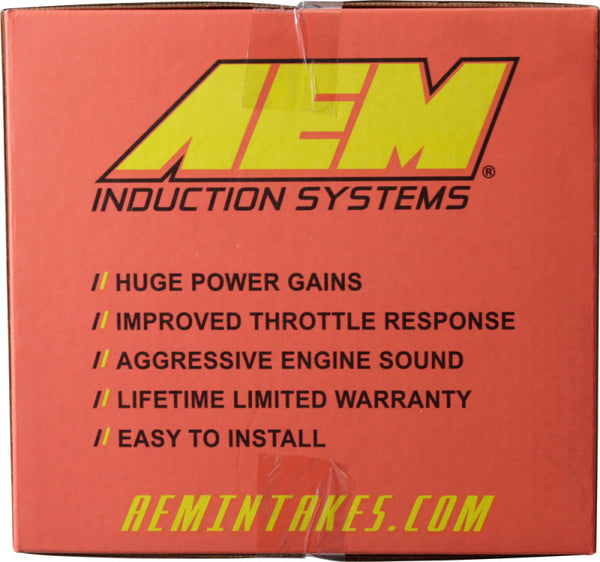 AEM 00-01 2.5RS Red Short Ram Intake