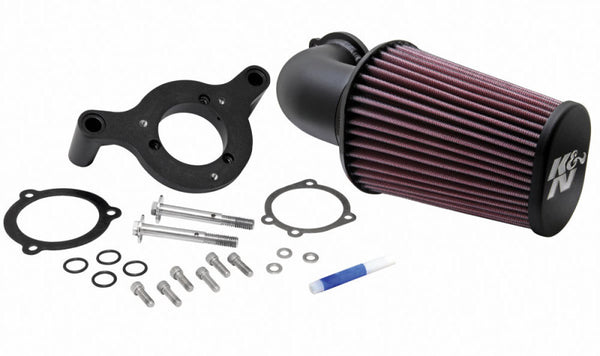 K&N 01-10 Harley Davidson FX / FL Aircharger Performance Intake