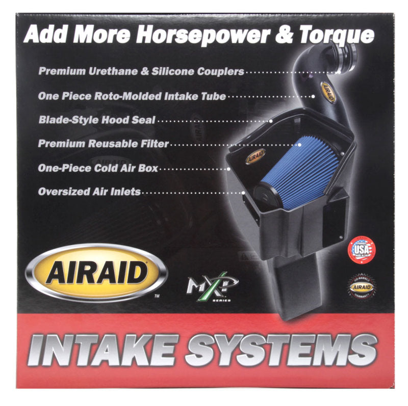 Airaid 01-04 Corvette C5 CAD Intake System w/ Tube (Dry / Black Media)