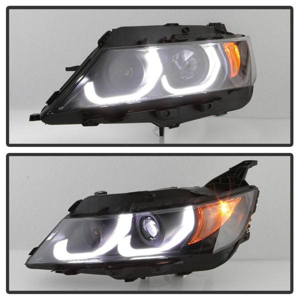 Spyder 14-19 Chevrolet Impala Proj Headlights Low Beam/High Beam H9 Inc - Black PRO-YD-CHIP14-LB-BK