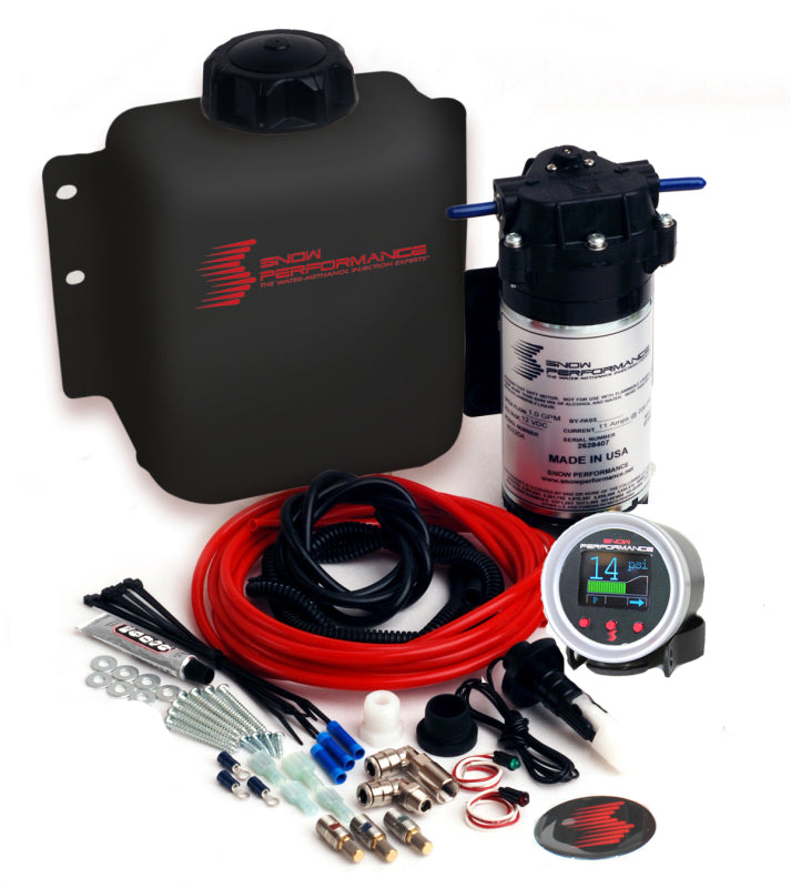 Snow Performance Gas Stg. 2 The New Boost Cooler F/I Water Inj. Kit (Incl. 175 & 375 ml/min Nozzles)