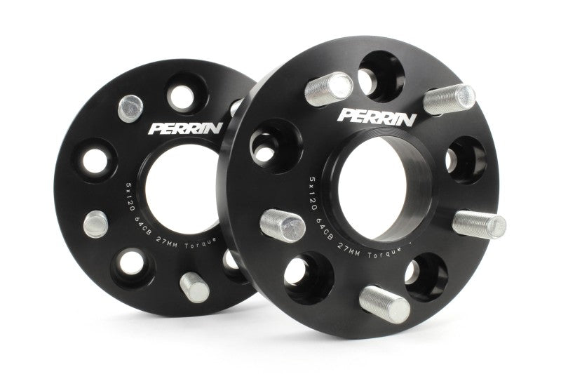 Perrin 17-18 Honda Civic Type R 64.1mm Hub 5x114.3 27mm Wheel Spacers (One Pair)