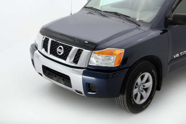 AVS 04-15 Nissan Armada Bugflector Medium Profile Hood Shield - Smoke