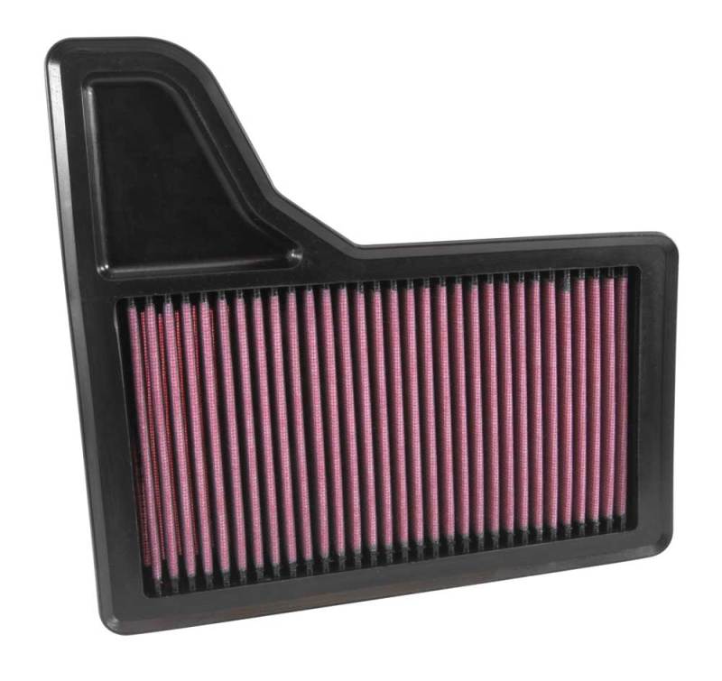 K&N Replacement Panel Air Filter for 2015 Ford Mustang 2.3L L4/3.7L V6/5.0L V8