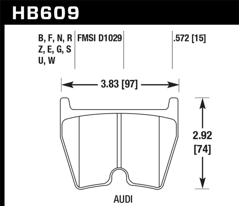 Hawk HP+ Street Brake Pads