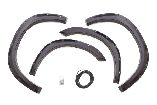 Lund 94-01 Dodge Ram 1500 RX-Rivet Style Textured Elite Series Fender Flares - Black (4 Pc.)