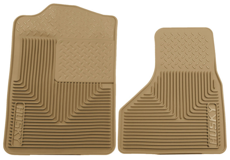 Husky Liners 08-10 Ford F-250/F-350/F-450 SuperDuty Heavy Duty Tan Front Floor Mats