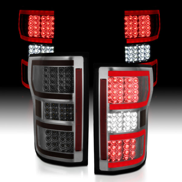 ANZO 18-19 Ford F-150 LED Taillights Smoke