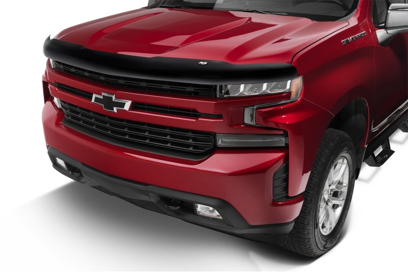 AVS 2019 Chevrolet Silverado 1500 Bugflector II High Profile Hood Shield - Smoke