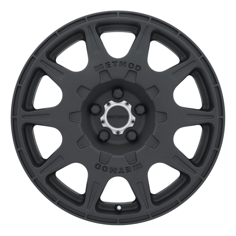 Method MR502 RALLY 17x8 +38mm Offset 5x4.5 67.1mm CB Matte Black Wheel