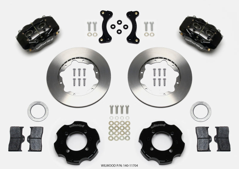 Wilwood Forged Dynalite Front Hat Kit 11.00in 95-05 Miata