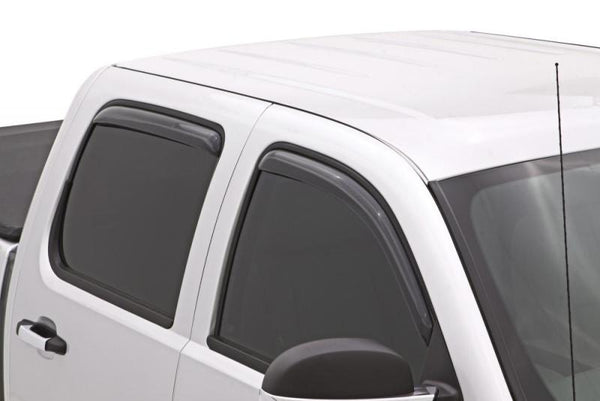 Lund 07-17 Toyota Tundra CrewMax Ventvisor Elite Window Deflectors - Smoke (4 Pc.)