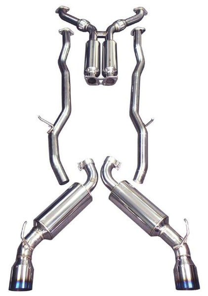 Injen 08-11 Lancer 4cyl 2.0L/2.4L (All Trim Levels) 60mm Cat-Back Exhaust w/ Titanium Tip