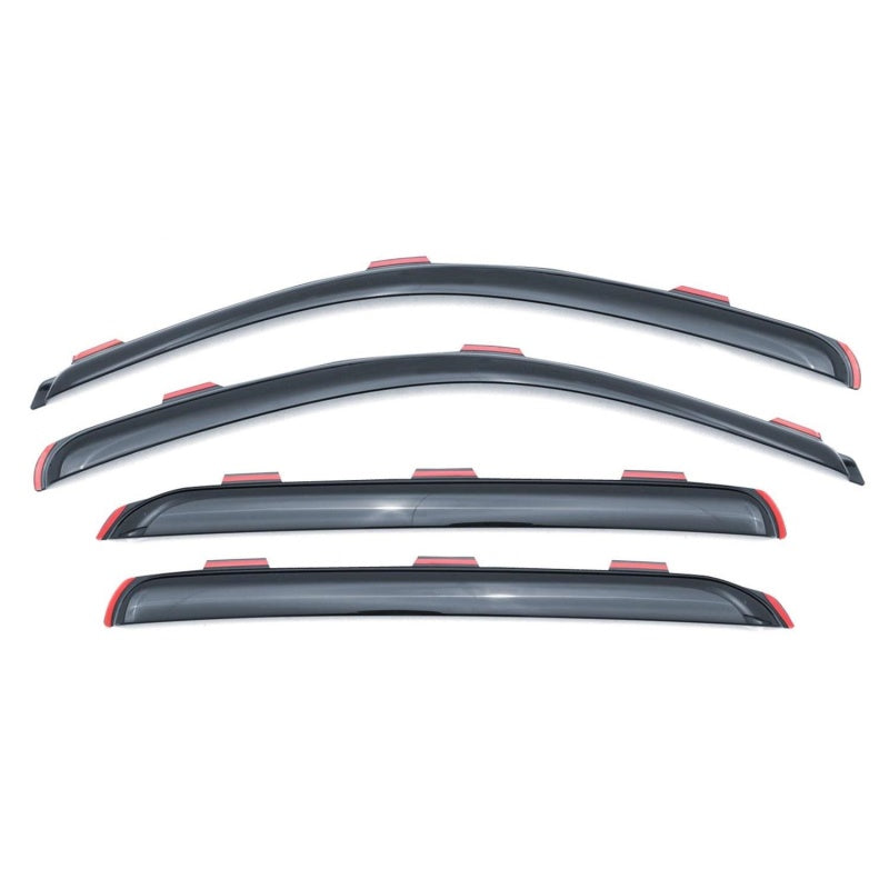 Lund 15-18 Ford F-150 SuperCab Ventvisor Elite Window Deflectors - Smoke (4 Pc.)