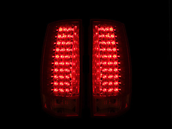 ANZO 2007-2014 Chevrolet Suburban LED Taillights Black G4