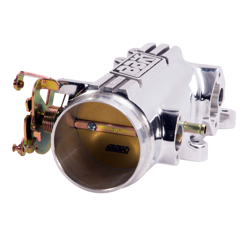 BBK 96-04 Mustang 4.6 GT 78mm Throttle Intake BBK Power Plus Series - Polished