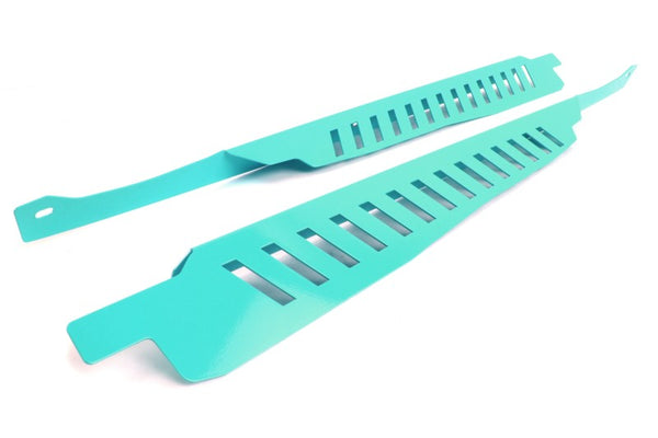 Perrin 08-14 Subaru WRX/STI Fender Shroud Set - Hyper Teal