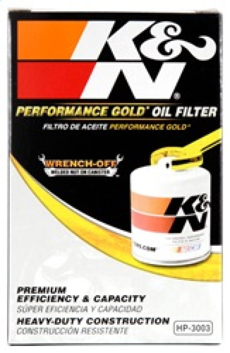 K&N Oil Filter OIL FILTER; AUTOMOTIVE