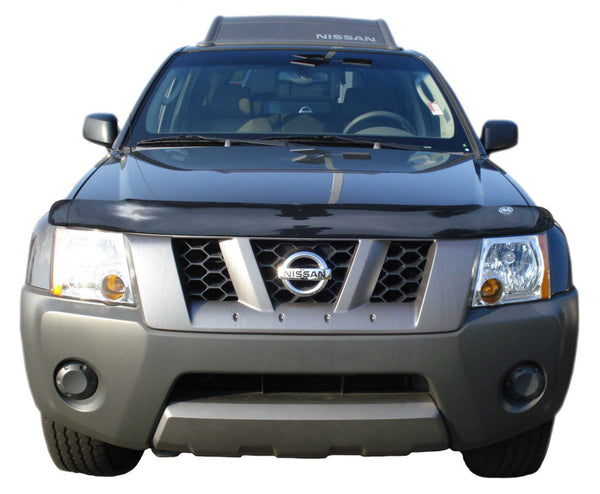 AVS 05-16 Nissan Xterra High Profile Bugflector II Hood Shield - Smoke