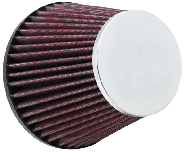 K&N Universal Clamp-On Air Filter 2-5/8in FLG / 5-3/16in B / 3-1/2in T / 4-1/2in H