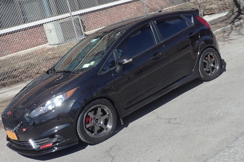 Rally Armor 13+ Ford Fiesta ST Black Mud Flap w/ Blue Logo