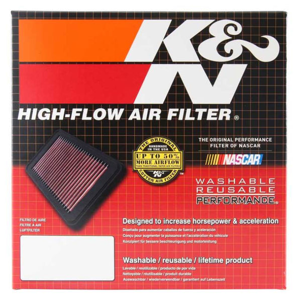 K&N 64-72 Fiat 850 L4-0.8L Carb Replacement Drop In Air Filter