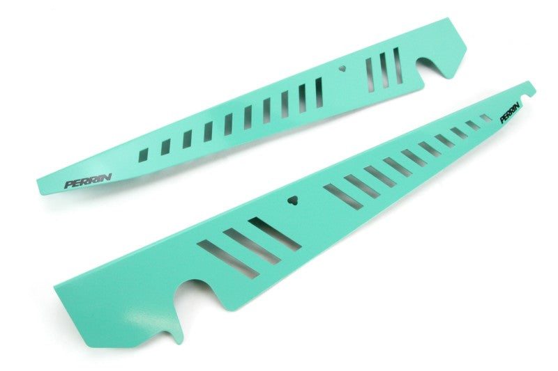 Perrin 2015+ Subaru WRX/STI Fender Shroud Set - Hyper Teal