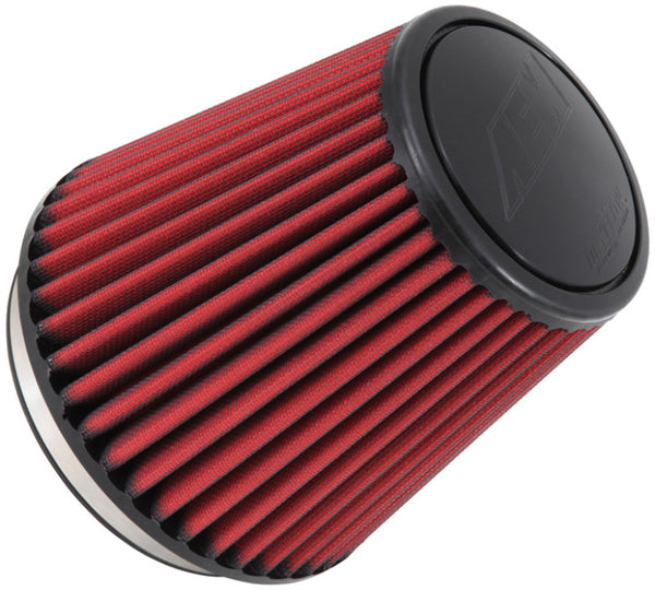 AEM Universal DryFlow Air Filter - Round Tapered - 5.125in Top OD x 7.5in Base OD x 7.125in H