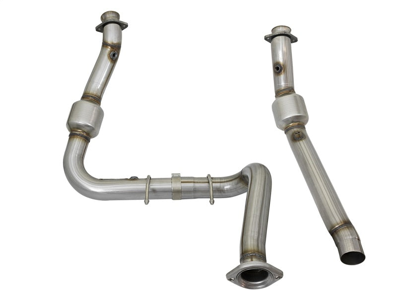 aFe Twisted Steel Down-Pipe Street Series 2017 Ford F-150 Raptor V6-3.5L (tt)