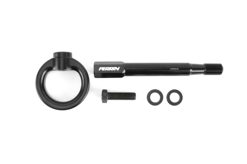 Perrin Tow Hook Kit - Front 13-18 Subaru Forester - Flat Black