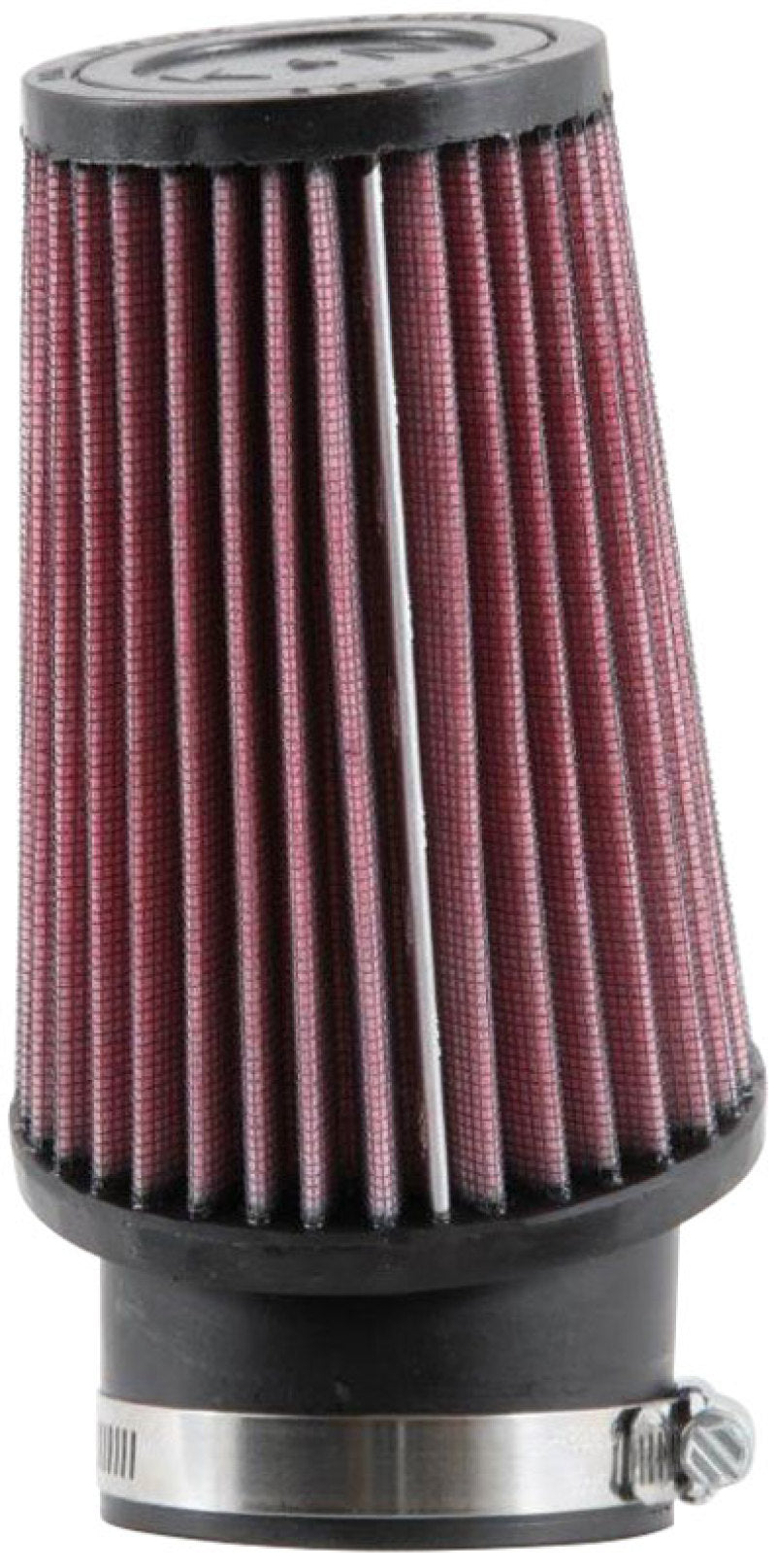 K&N Universal Custom Air Filter - Round Tapered 4in Base OD x 3in Top OD x 6in H