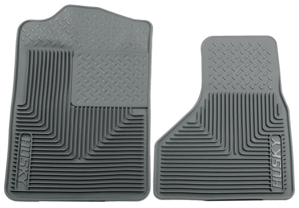 Husky Liners 08-10 Ford F-250/F-350/F-450 SuperDuty Heavy Duty Gray Front Floor Mats