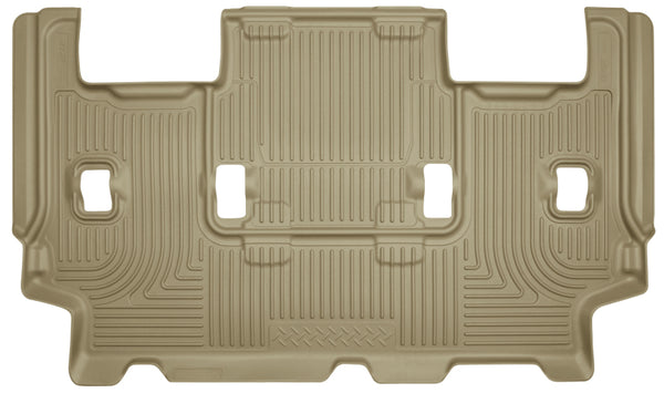 Husky Liners 07-10 Ford Expedition/Lincoln Navigator WeatherBeater 3rd Row Tan Floor Liner