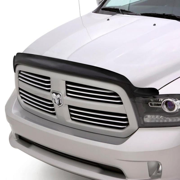 AVS 05-11 Toyota Tacoma High Profile Bugflector II Hood Shield - Smoke