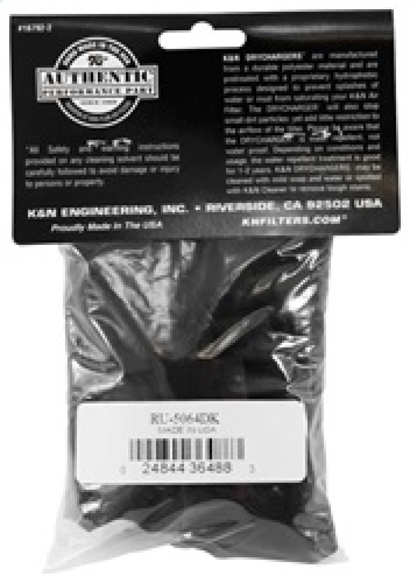 K&N Air Filter Wrap Black RU-5064DK