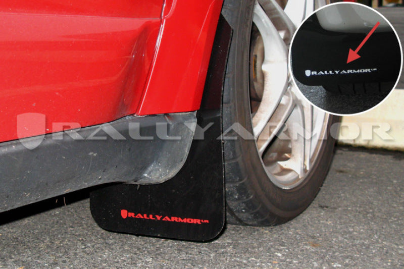 Rally Armor 2005-2009 Legacy GT and Outback UR Black Mud Flap w/ White Logo