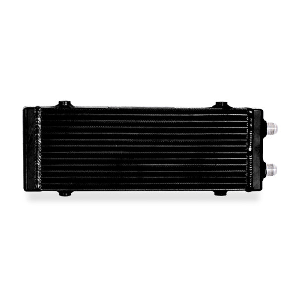 Mishimoto Universal Medium Bar and Plate Dual Pass Black Oil Cooler