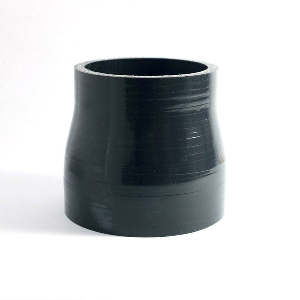 Stainless Bros 3.0in to 3.5in 4-Ply Silicone Reducer - Black