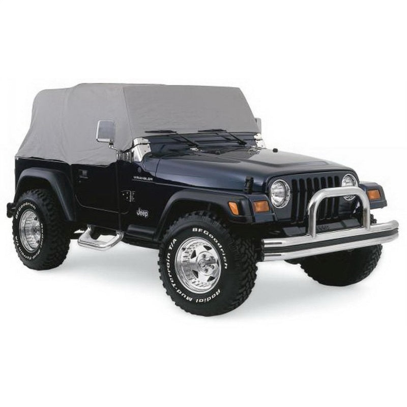 Rampage 1976-1983 Jeep CJ5 Car Cover 4 Layer - Grey