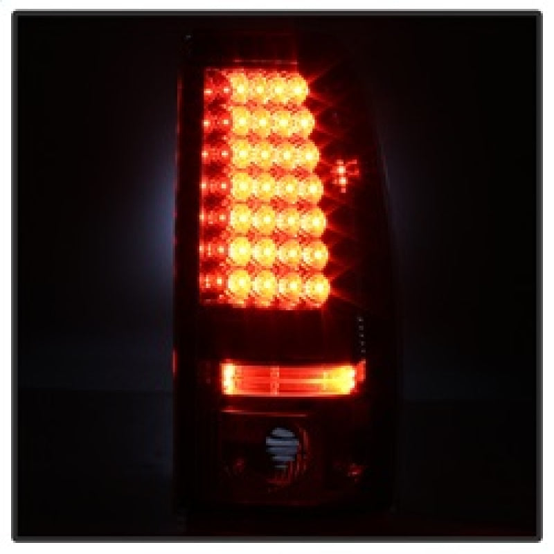 Spyder Chevy Silverado 1500 03-06 (Does Not Fit Stepside)LED Tail Lights Red Smke ALT-YD-CS03-LED-RS