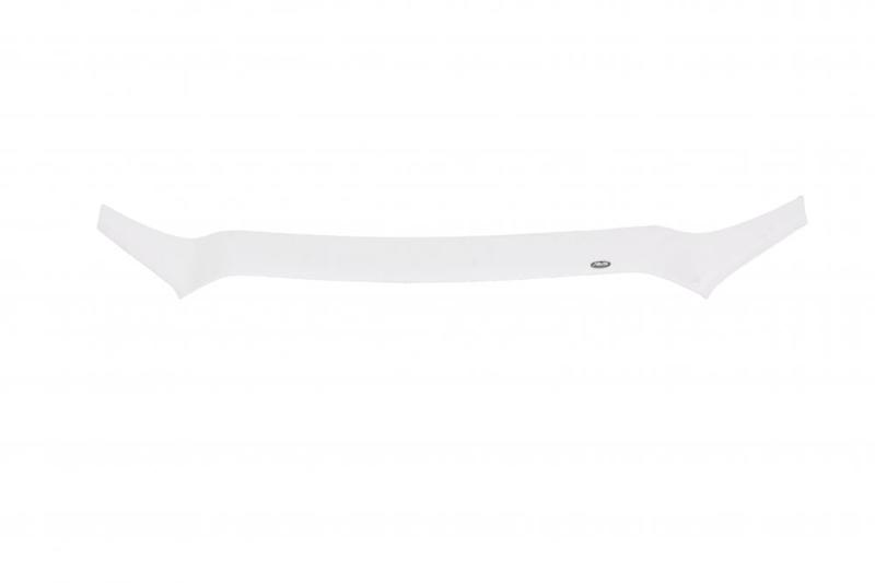 AVS 16-18 Toyota Tacoma Aeroskin Low Profile Color Match Hood Shield - Super White