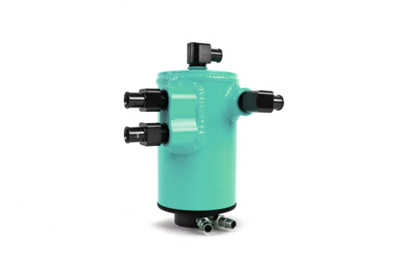 Perrin 15-19 Subaru WRX Air Oil Separator - Hyper Teal